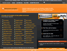 Tablet Screenshot of annonces-occasion.fr